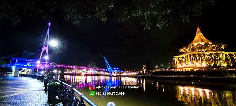 objek wisata kuching