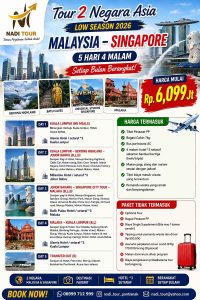 paket tour malaysia singapore