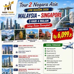 paket tour malaysia singapore