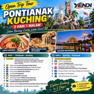 open trip pontianak kuching